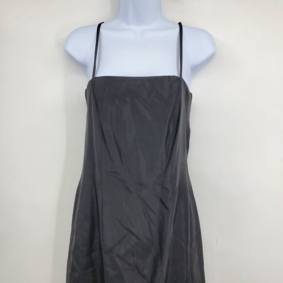 Vintage Watters and Watters Black Minimalist Cocktail Prom Classy Formal Dress 8 - Picture 6 of 7